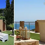 Superb Villa Yiorgos - Heated Pool Jacuzzi - Seaview